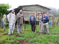 Visit with the farm caretaker